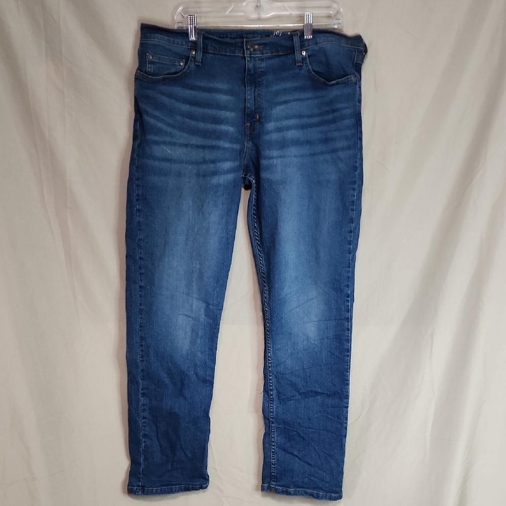 George Relaxed Fit Denim Jeans - Deep Blue
